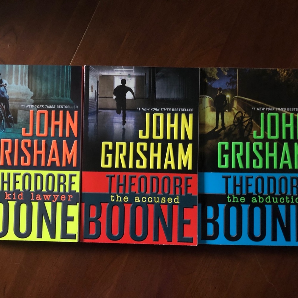 A set of  3 John Grisham Books